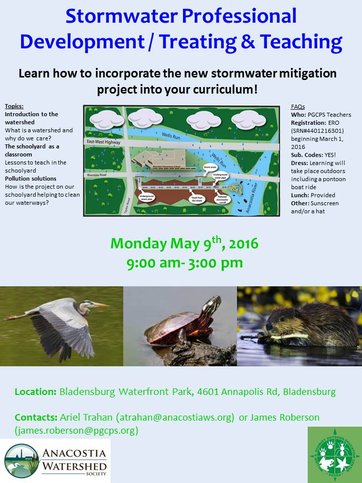 Stormwater PD Flyer May 9 2016